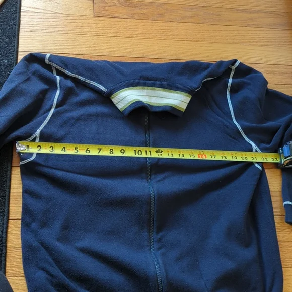 Banana Republic navy blue zipup jacket size XL - Picture 11 of 13